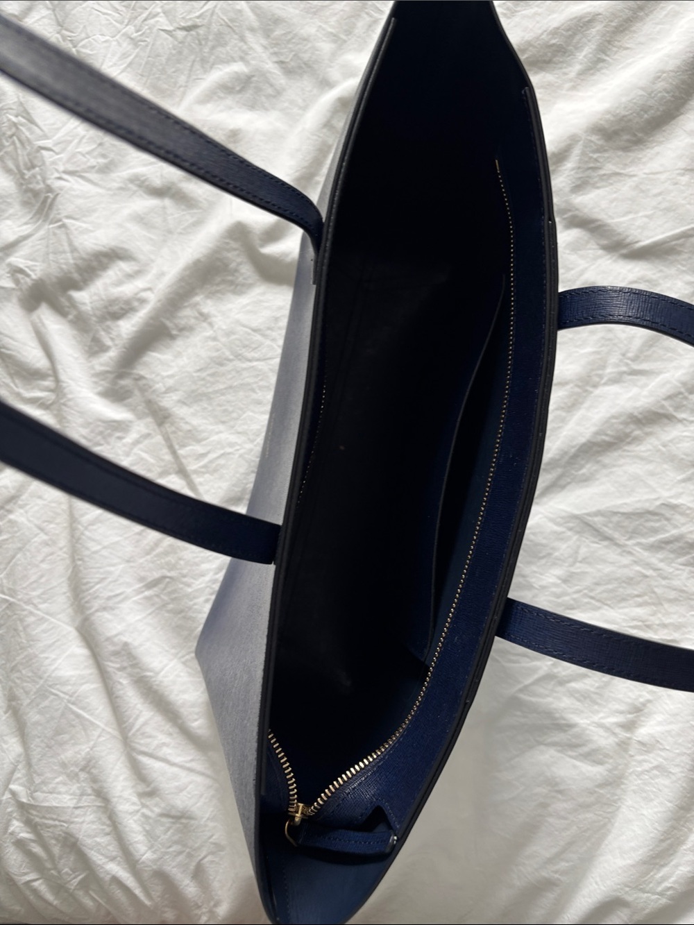 Mansur Gavriel sm zipper tote navy - Picture 5 of 5